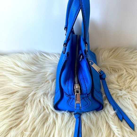 Marc Jacobs Mini Cruiser Pebbled Leather Satchel missing removable strap Classic - Picture 7 of 8